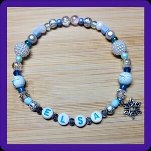 Elsa- Disney Friendship Bracelet, Size 8"